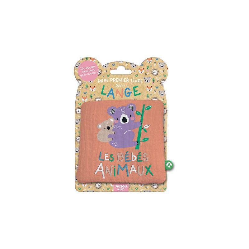 Livre Tissu Bébés Animaux AUZOU Ikaipaka jeux & jouets Royan