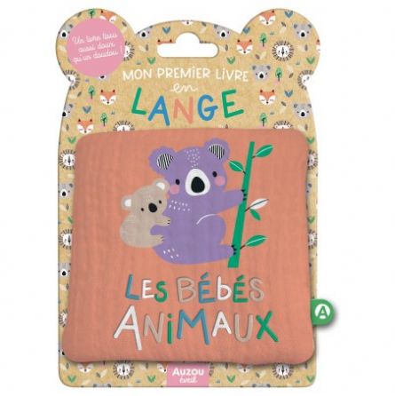 Livre Tissu Bébés Animaux AUZOU Ikaipaka jeux & jouets Royan