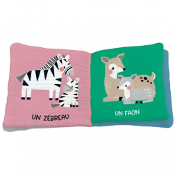 Livre Tissu Bébés Animaux AUZOU Ikaipaka jeux & jouets Royan