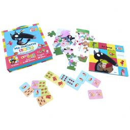 Ma mallette Loup au Pays des Contes AUZOU Ikaipaka jeux &