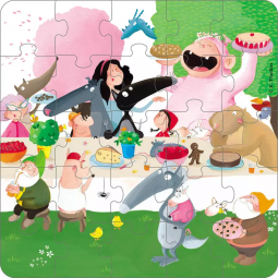 Ma mallette Loup au Pays des Contes AUZOU Ikaipaka jeux &
