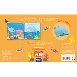 Livre de bain Hugo le Dauphin AUZOU Ikaipaka jeux & jouets Royan