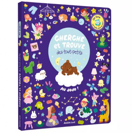 Cherche et Trouve des Petits Au Dodo! AUZOU Ikaipaka jeux &