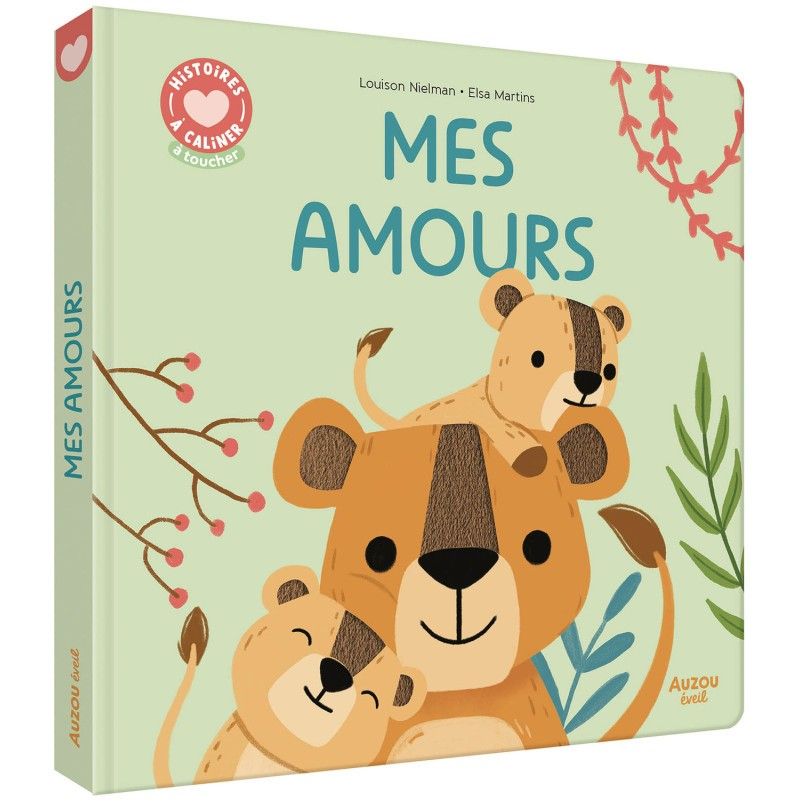 Livre à câliner Mes Amours AUZOU Ikaipaka jeux & jouets Royan