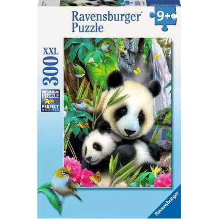 Puzzle 300p XXL Charmants Pandas Ravensburger Ikaipaka jeux &