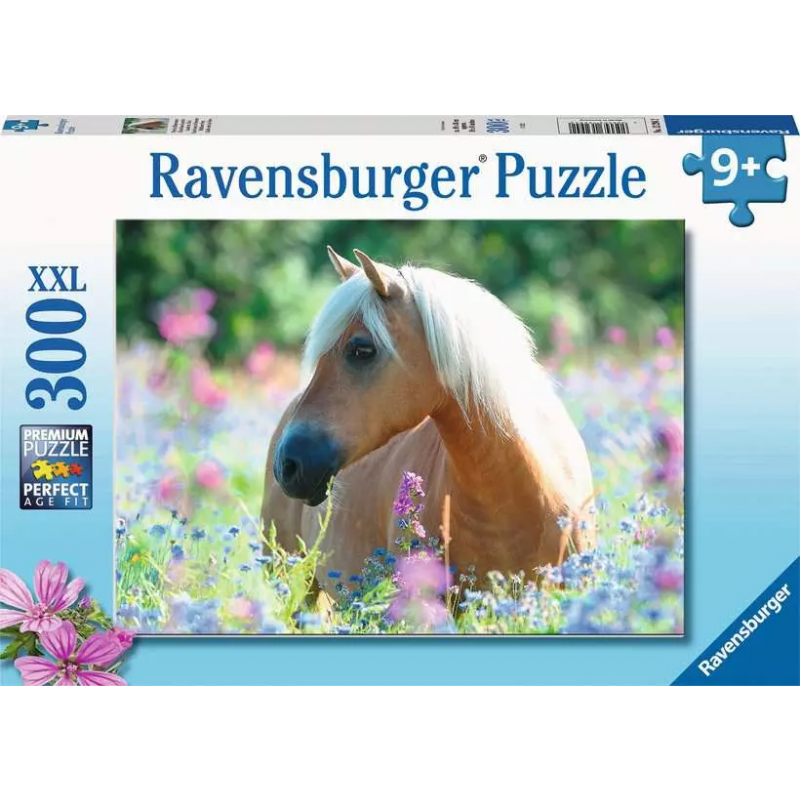 Puzzle 300p XXL Cheval dans la Prairie Ravensburger Ikaipaka