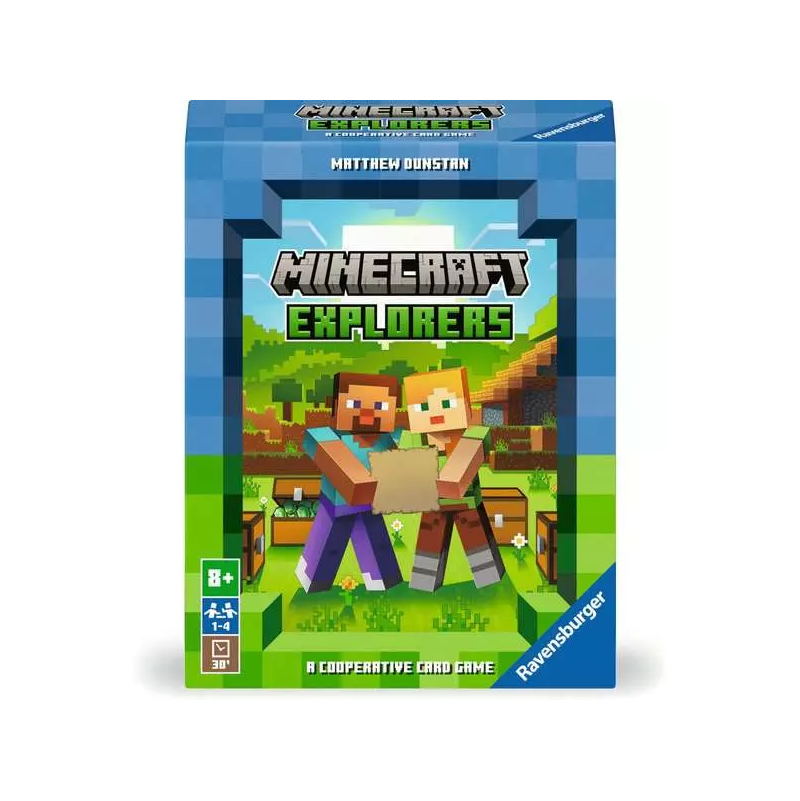 Minecraft Explorers card Ravensburger Ikaipaka jeux & jouets
