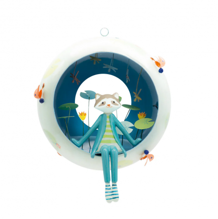 Mobile Capsulette Raton Laveur L'Oiseau Bateau L'oiseau Bateau