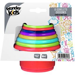 Pots empilables par 8  Ikaipaka jeux & jouets Royan