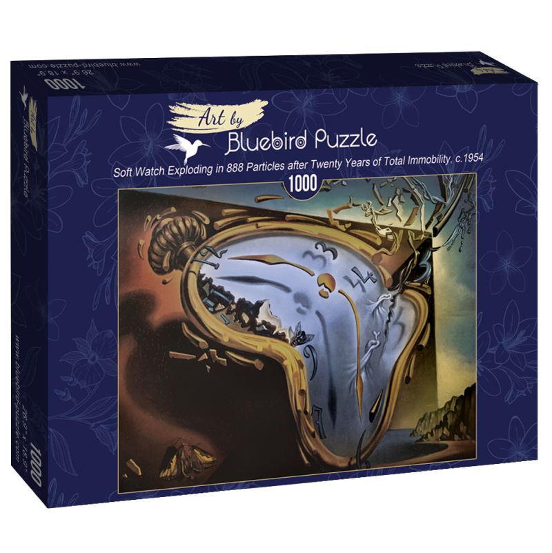 Puzzle 1000p Salvador Dalí - Montre molle explosant en 888