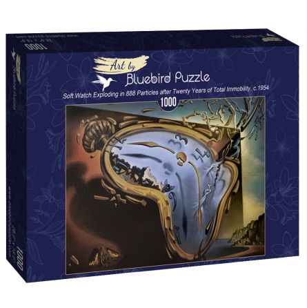 Puzzle 1000p Salvador Dalí - Montre molle explosant en 888