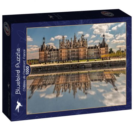 Puzzle 1000p Château de Chambord, France  Ikaipaka jeux &