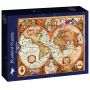 Puzzle 1000p Carte vintage BlueBird Ikaipaka jeux & jouets Royan