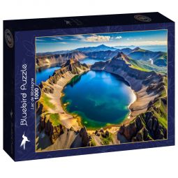 Puzzle 1000p Lac de Montagne BlueBird Ikaipaka jeux & jouets