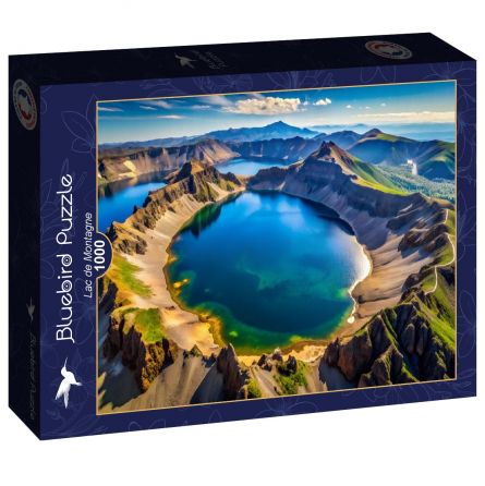 Puzzle 1000p Lac de Montagne BlueBird Ikaipaka jeux & jouets
