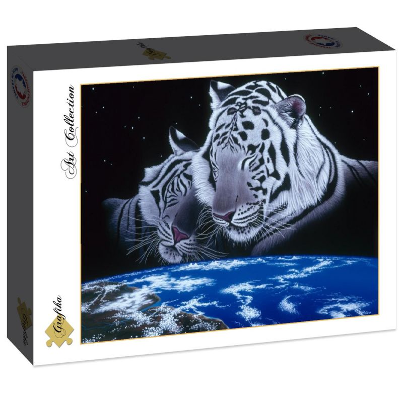 Puzzle 2000p Schim Schimmel - Dors bien  Ikaipaka jeux & jouets