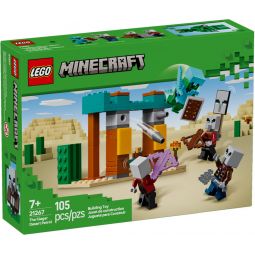 Minecraft Patrouille d'illageois du désert LEGO lego Ikaipaka