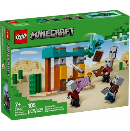 Minecraft Patrouille d'illageois du désert LEGO lego Ikaipaka