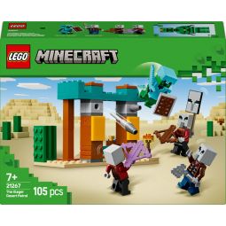 Minecraft Patrouille d'illageois du désert LEGO lego Ikaipaka