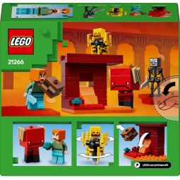 Minecraft Construction Bataille lave du Nether LEGO lego