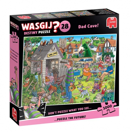 Puzzle 1000p Wasgij Destiny 28 Le débarras de papa  Ikaipaka