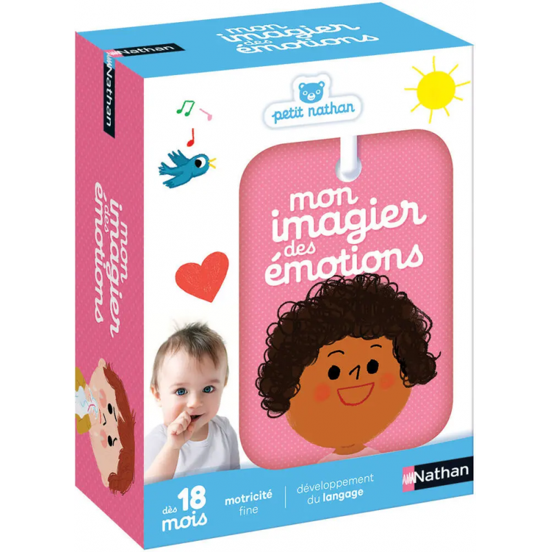 Mon imagier des émotions Nathan Ikaipaka jeux & jouets Royan