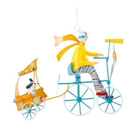 Triplette au Chien Jaune L'oiseau Bateau Ikaipaka jeux & jouets