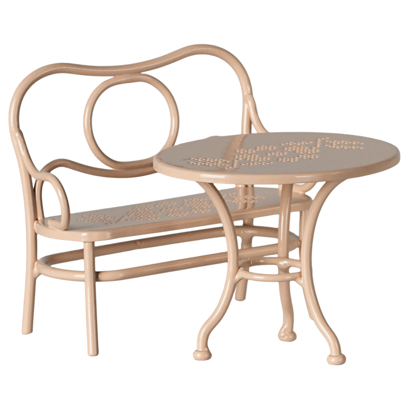 Maïleg Table à café grande Souris rose Maileg Ikaipaka jeux &