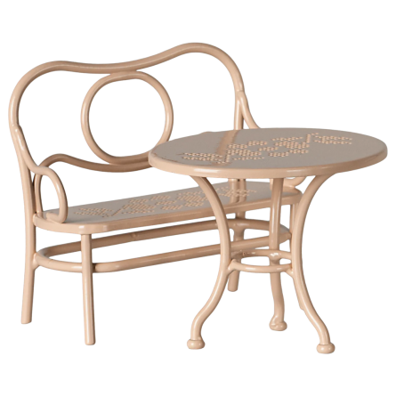 Maïleg Table à café grande Souris rose Maileg Ikaipaka jeux &