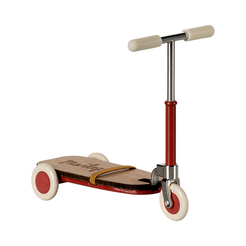 Maïleg Trottinette Souris Rouge Maileg Ikaipaka jeux & jouets