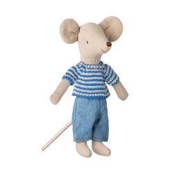 Maïleg Vêtement Pull tricot Pantalon pour Souris Grand Frère