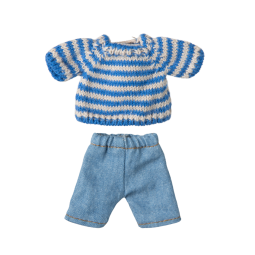 Maïleg Vêtement Pull tricot Pantalon pour Souris Grand Frère