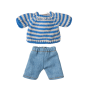 Maïleg Vêtement Pull tricot Pantalon pour Souris Grand Frère