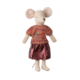 Maïleg Vêtement Blouse trico et Jupe Maman souris Maileg