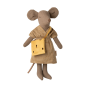 Maïleg vêtement Robe Jaune et Sac Maman Souris Maileg Ikaipaka