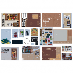 Book Nook DIY Wonderland ART BIZNIZ Ikaipaka jeux & jouets Royan