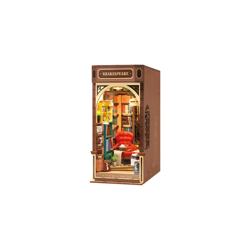 Book Nook DIY Wonderland ART BIZNIZ Ikaipaka jeux & jouets Royan