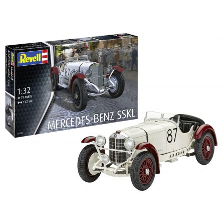 Maquette Voiture Mercedes Benz SSKL 1/72 Revell REVELL Ikaipaka