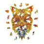 Puzzle bois Renard Rusé Créatif Puzzle Ikaipaka jeux & jouets
