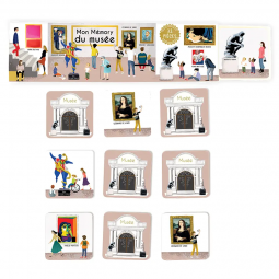 Mémory Musée Cartes d'ART Ikaipaka jeux & jouets Royan