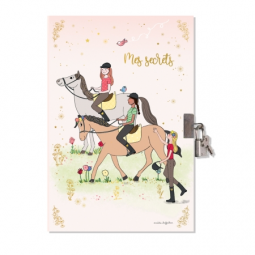Mon Journal Secret Equitation Cartes d'ART Ikaipaka jeux &