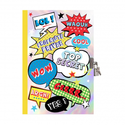 Mon Journal Secret Top Secret Cartes d'ART Ikaipaka jeux &