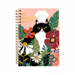 Carnet Thématique Recettes Chat Cartes d'ART Ikaipaka jeux &