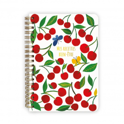 Carnet Thématique Recettes Cerises Cartes d'ART Ikaipaka jeux &