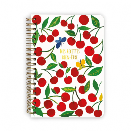 Carnet Thématique Recettes Cerises Cartes d'ART Ikaipaka jeux &