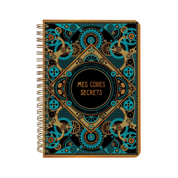carnet Thématique Codes Secrets Cartes d'ART Ikaipaka jeux &
