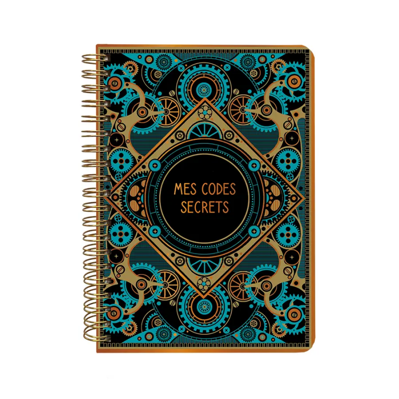carnet Thématique Codes Secrets Cartes d'ART Ikaipaka jeux &