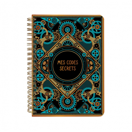 carnet Thématique Codes Secrets Cartes d'ART Ikaipaka jeux &