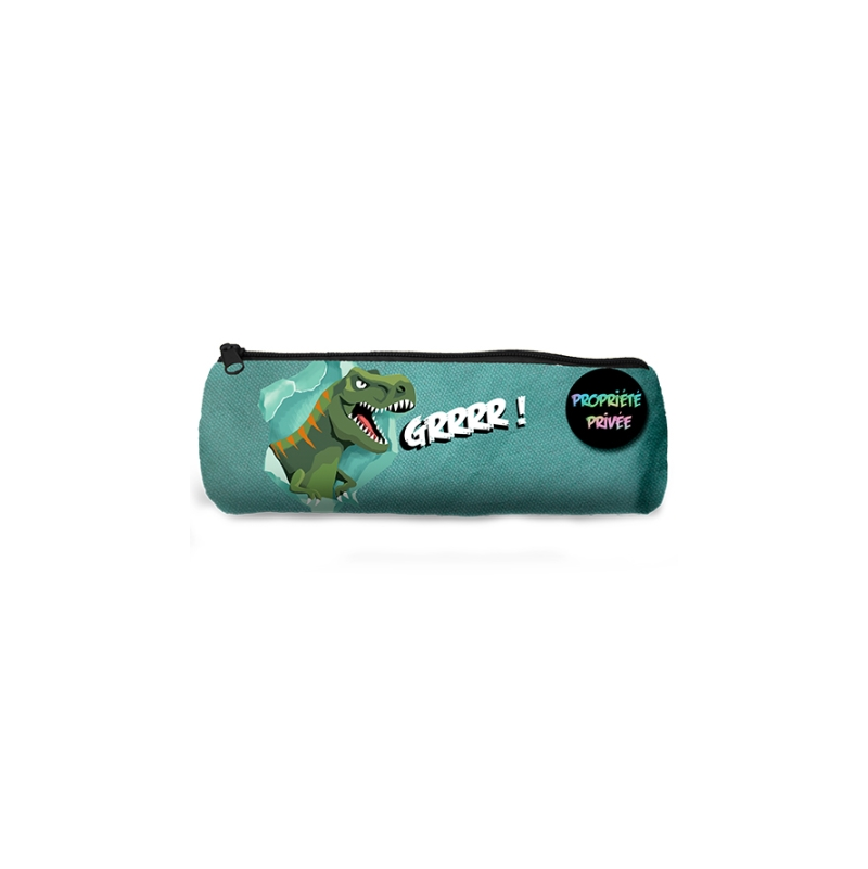 Trousse Ronde T-Rex Cartes d'ART Ikaipaka jeux & jouets Royan