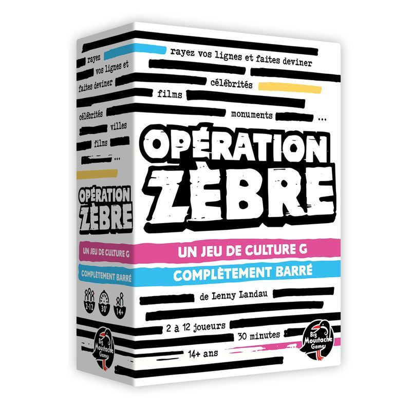 Operation Zebre  Ikaipaka jeux & jouets Royan